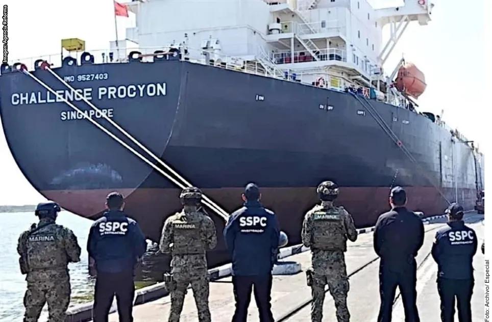 Opera para CJNG la red de marinos