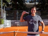 Federico Gómez, el tenista argentino que abrió su corazón y conmovió a Djokovic: "Está siempre pendiente"