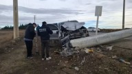 Santa Cruz: un chico de 16 años chocó contra un poste de alta tensión y provocó un apagón en Río Gallegos