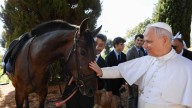 León XIV en la inauguración del 'Borgo Laudato si': "Somos criaturas entre las criaturas y no creadores"