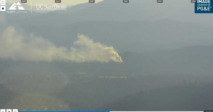 CAL FIRE crews responding to structure fire burning near Buckeye northwest of Redding