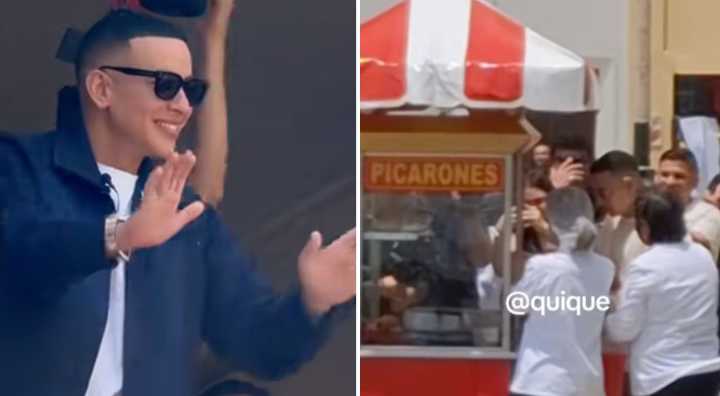 Daddy Yankee en Lima: Cantante comió picarones en Barranco y generó furor en Miraflores