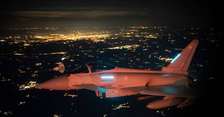 RAF Typhoon jets join NATO air defence mission after Russia drone incursion