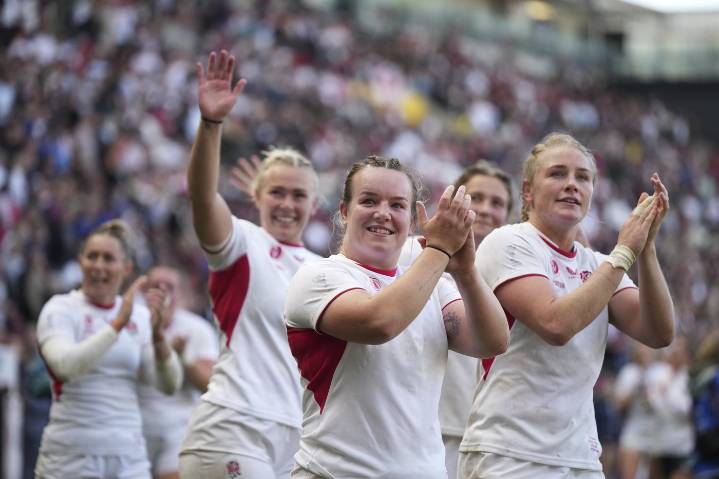 England winning streak faces ultimate test from Canada in Women’s Rugby World Cup final