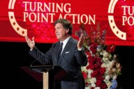 Tucker Carlson faces accusations of antisemitism over Kirk eulogy 