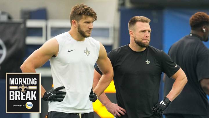 Morning Break: Saints' Week 6 kickoff moved, key TEs cleared to practice