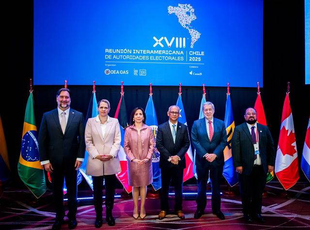 OEA y Servel inauguran Reunión Interamericana de Autoridades Electorales en Chile