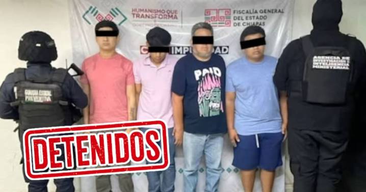 Vinculan a proceso a cuatro hombres por homicidio calificado en Chiapas; seguirán en prisión preventiva