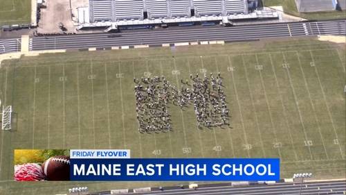 Friday Flyover: Maine East High School