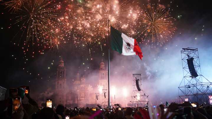 A female president leads Mexican Independence celebrations for the first time
