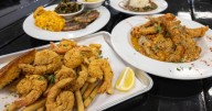 Good times, good food roll at C'est Bon. Try the Southern Goodness plate