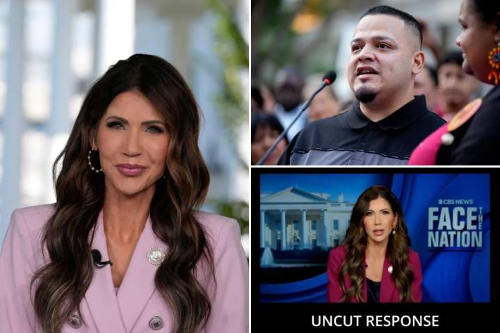 Kristi Noem accuses CBS of editing her interview on Kilmar Abrego Garcia to ‘whitewash’ MS