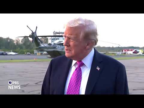 WATCH: 'We'll see what happens,' Trump says when asked if he'll strike mainland Venezuela