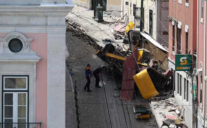 Luto en Portugal tras accidente de funicular que deja 16 muertos
