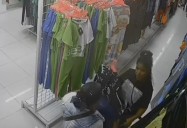 EN VIDEO: Pareja se hace pasar por clientes para robar en local de ropa en el Centro