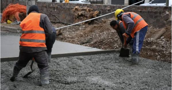 La importante obra que sorprendió a los vecinos de calle Corrientes [VIDEO]