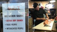 B.C. sushi chef refuses to provide extra soy sauce
