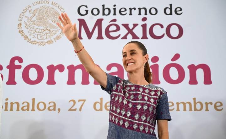 Sheinbaum dice que es "histórico" el acuerdo con EU sobre control en tráfico de armas a México