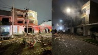 ¡Noche de terror! Otro atentado con bomba en Trujillo destruye fachadas de varias casas