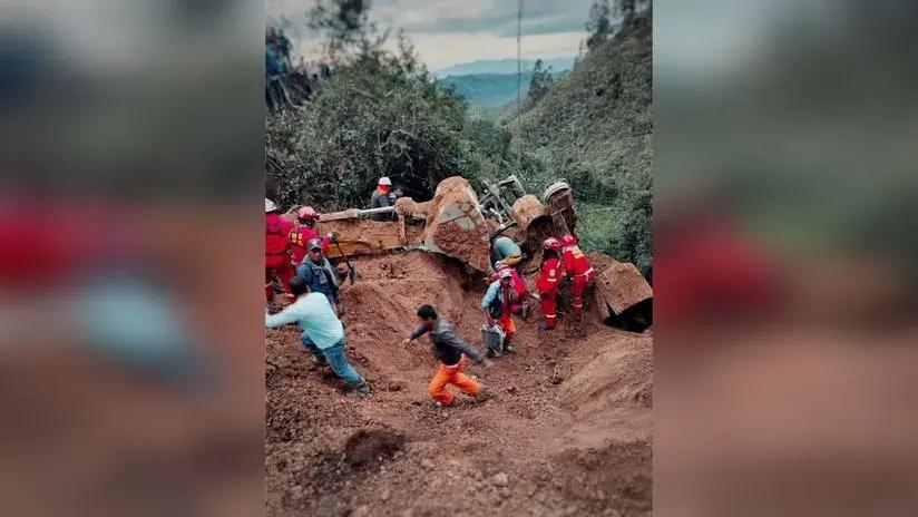 Amazonas: dos personas fallecidas tras derrumbe de cerro en el distrito de Conila