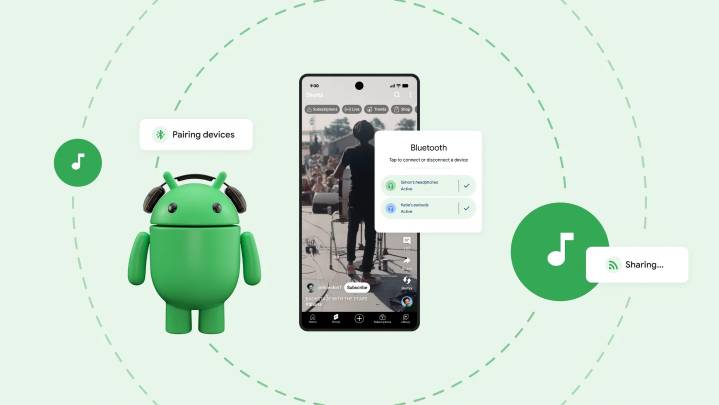 Los Pixel ahora pueden transmitir audio a varios auriculares al mismo tiempo, gracias a Auracast