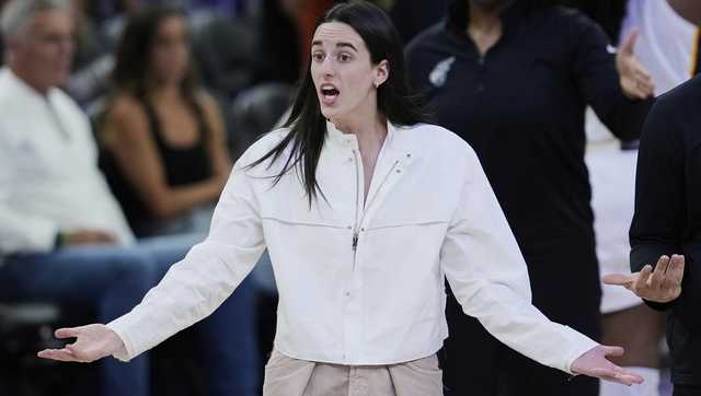 Caitlin Clark says she's out for the rest of the season