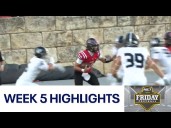 2025 Central Texas high school football week 5 highlights