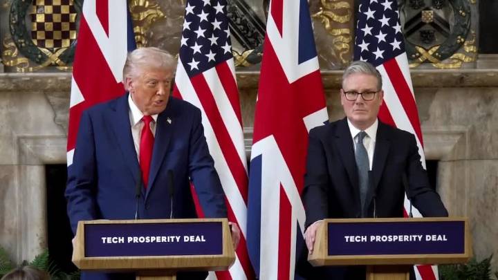 Starmer, Trump hail 'special relationship,' skirt difficult issues