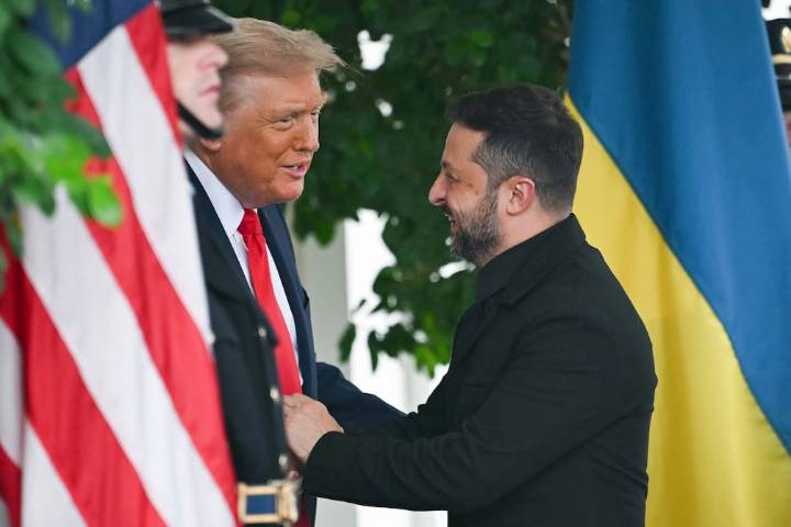 Trump, Zelenski y otros dirigentes europeos hablarán tras la cumbre de París el jueves