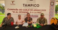 Instala Defensa Módulo de Canje de Armas en Tampico