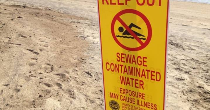 Cierran acceso a costa de Coronado por contaminación del Río Tijuana