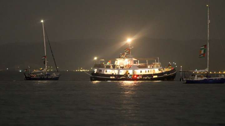 Global Sumud Flotilla, destino Gaza | Las cámaras de seguridad del 'Alma' graban el segundo ataque