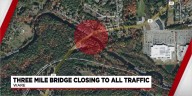 Three Mile Bridge to close to all traffic
