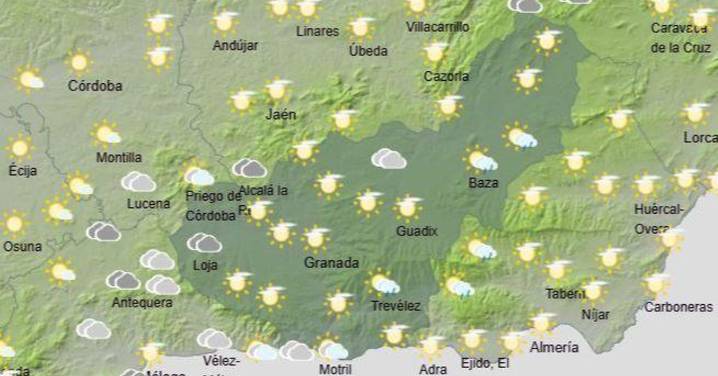 Tiempo Granada | Posibles tormentas y descenso térmico este fin de semana
