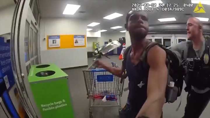‘It was somewhat chaotic’: Man swung machete at officers inside Fort Pierce Walmart, injuring 1, police say