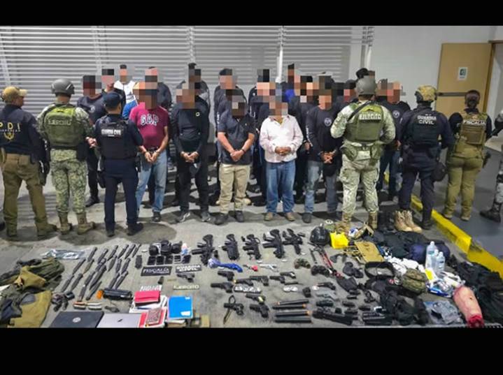¡La Luz del Mundo en armas! caen 38 hombres en Michoacán en campo de adiestramiento militar