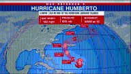Hurricane Humberto strengthens to Category 5, Tropical Depression 9 expected to strengthen