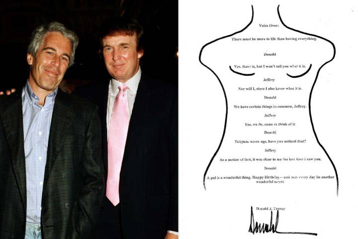 Copy of Trump's Alleged Birthday Doodle to Epstein Released by Congress