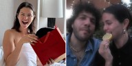 Selena Gomez Shares Candid Bed Photos and Message for Benny Blanco