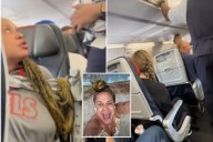 American Airlines passenger Ketty Dilone duct-taped to seat for attacking flight attendant, threatening crew during bizarre mid