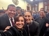 Lorena Cuéllar respalda avances del Primer Informe de Claudia Sheinbaum
