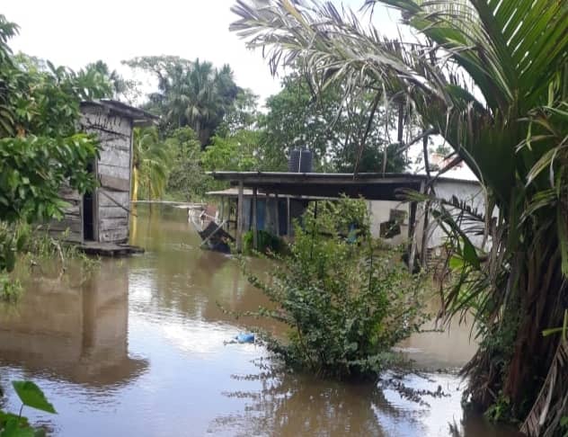 El río Orinoco comenzó a bajar en Delta Amacuro