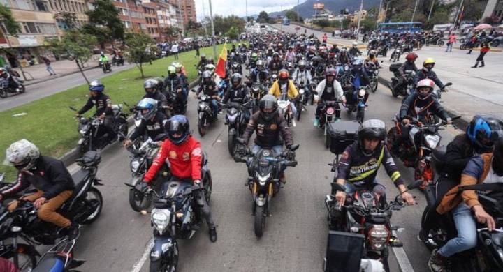 Así transcurre la jornada de bloqueos que afecta la movilidad y el transporte público en Bogotá