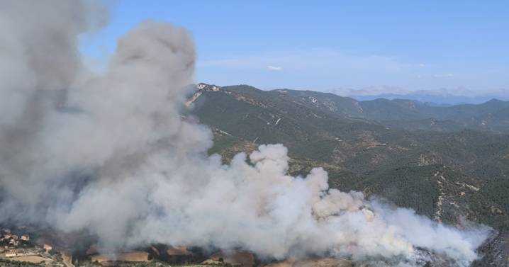 Estabilizado el incendio forestal de Urraúl Alto, en Navarra