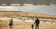 Shifting sands reported at Scots beach as council urges public to stay away