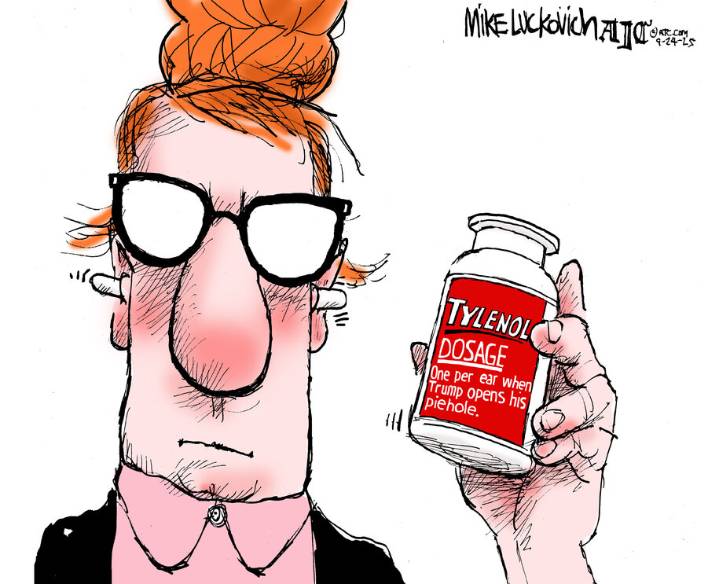 Cartoon: One per ear