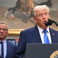 Internet outrage over Trump's AI conspiracy video