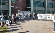 Familiares, vecinos y amigos pidieron "Justicia por Lía"