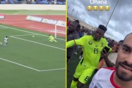 'What is he doing?' - Andre Onana makes World Cup qualifier blunder before shoving fan during pitch invasion