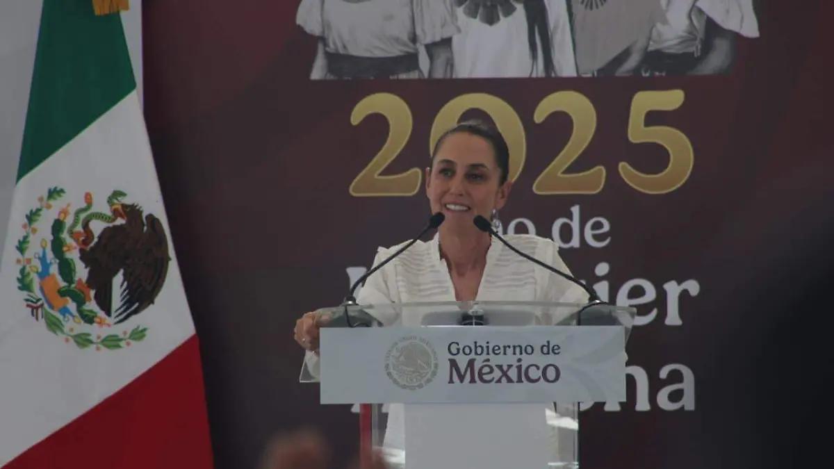 Claudia Sheinbaum y Tere Jiménez: “Venimos de partidos distintos, pero vamos a gobernar juntas”